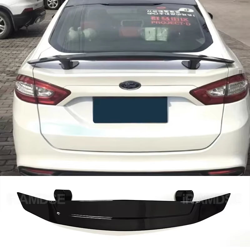 Stylish Universal Rear Spoiler for Ford Mondeo Fusion 2012-2018 - Durable ABS Plastic Wing Accessory