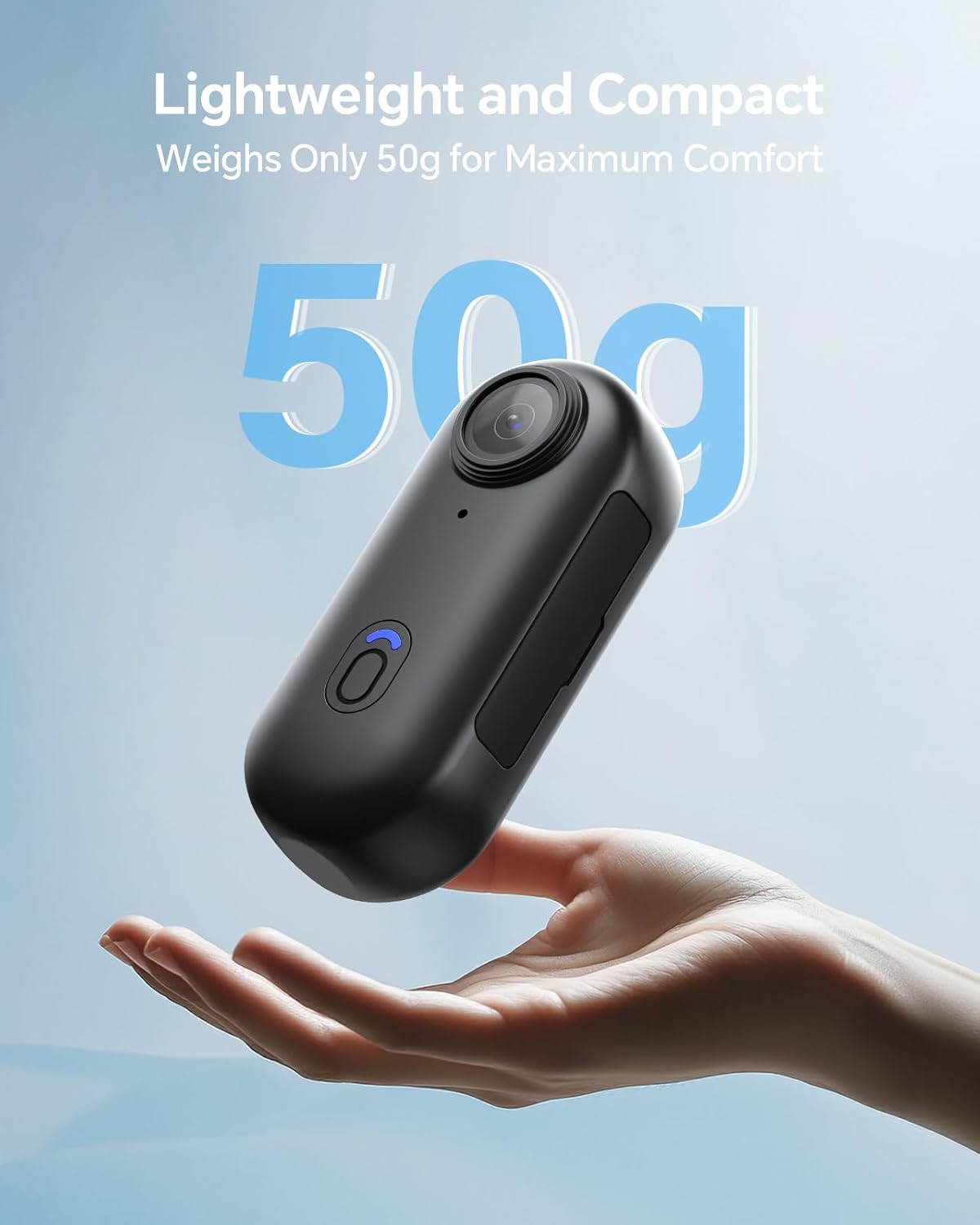 Wearable Magnetic Mini Camera – Hands-Free Recording 2K with 128GB Storage