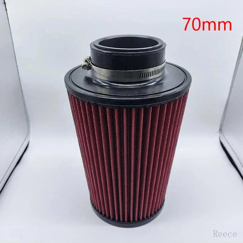 Universal High Flow Cone Air Filter for K&N 14084-2 - 2.5 to 4 Inch Tapered Mushroom Head (102mm, 89mm, 76mm, 70mm, 63.5mm, 60mm)