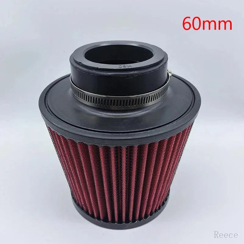 Universal High Flow Cone Air Filter for K&N 14084-2 - 2.5 to 4 Inch Tapered Mushroom Head (102mm, 89mm, 76mm, 70mm, 63.5mm, 60mm)