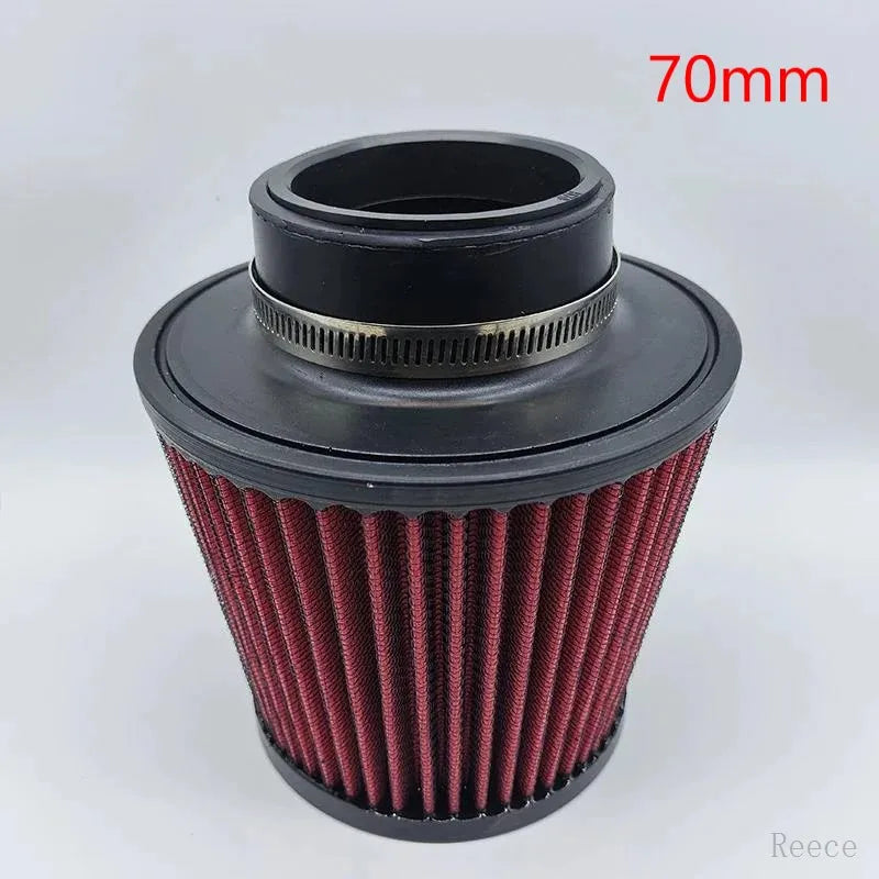 Universal High Flow Cone Air Filter for K&N 14084-2 - 2.5 to 4 Inch Tapered Mushroom Head (102mm, 89mm, 76mm, 70mm, 63.5mm, 60mm)