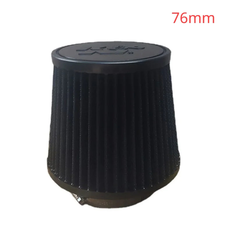 Universal High Flow Cone Air Filter for K&N 14084-2 - 2.5 to 4 Inch Tapered Mushroom Head (102mm, 89mm, 76mm, 70mm, 63.5mm, 60mm)