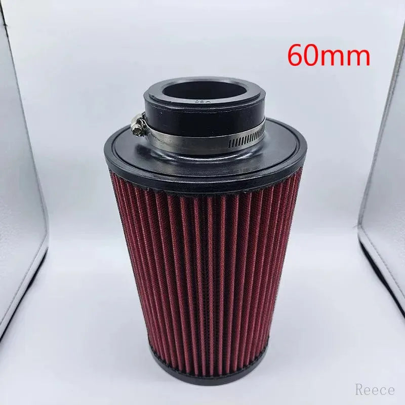 Universal High Flow Cone Air Filter for K&N 14084-2 - 2.5 to 4 Inch Tapered Mushroom Head (102mm, 89mm, 76mm, 70mm, 63.5mm, 60mm)