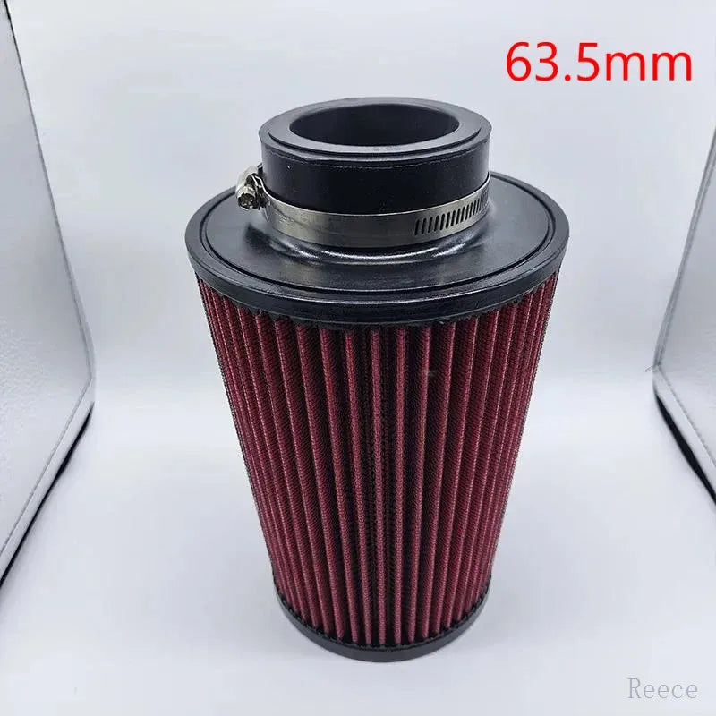 Universal High Flow Cone Air Filter for K&N 14084-2 - 2.5 to 4 Inch Tapered Mushroom Head (102mm, 89mm, 76mm, 70mm, 63.5mm, 60mm)