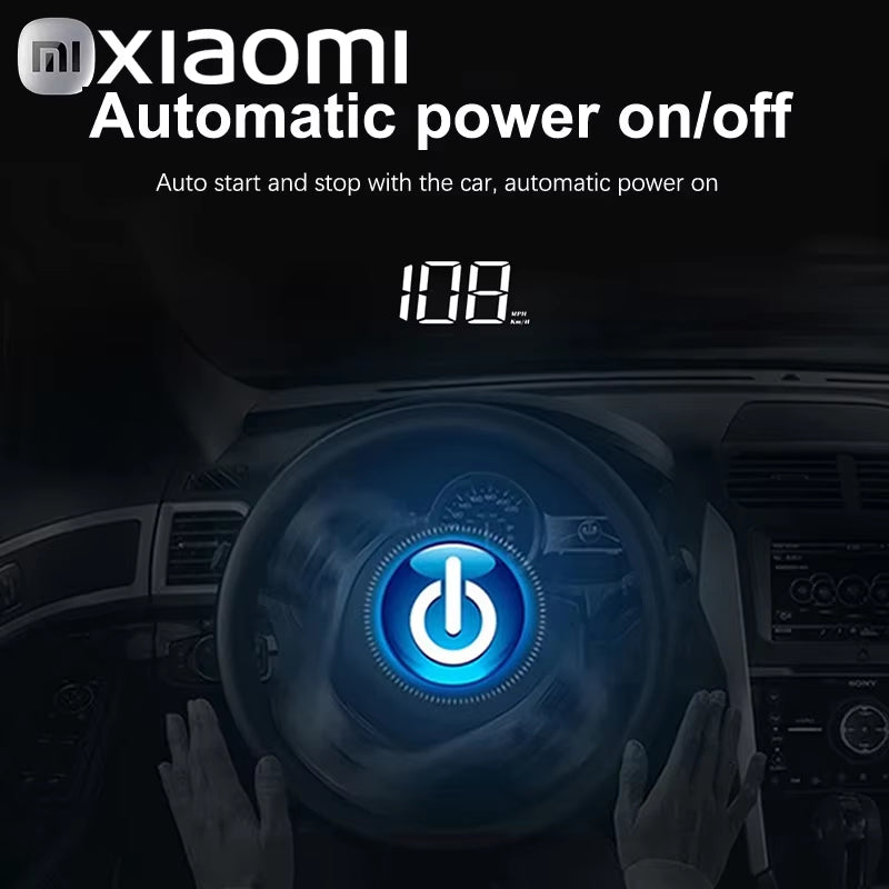 Xiaomi Head-Up Display: Digital Speed Meter Projector for Cars and Trucks - Enhance Your Driving Experience!