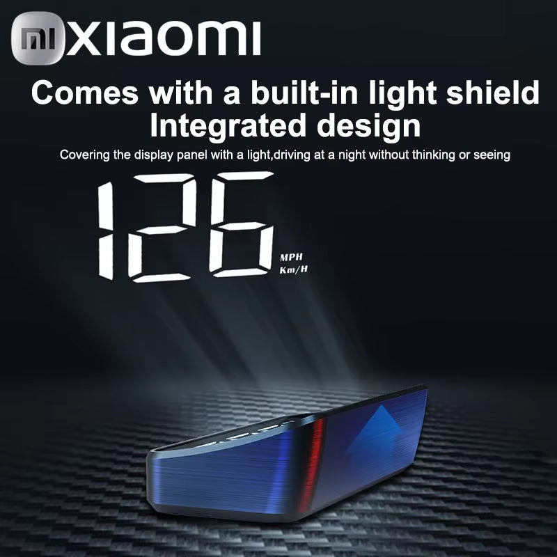 Xiaomi Head-Up Display: Digital Speed Meter Projector for Cars and Trucks - Enhance Your Driving Experience!